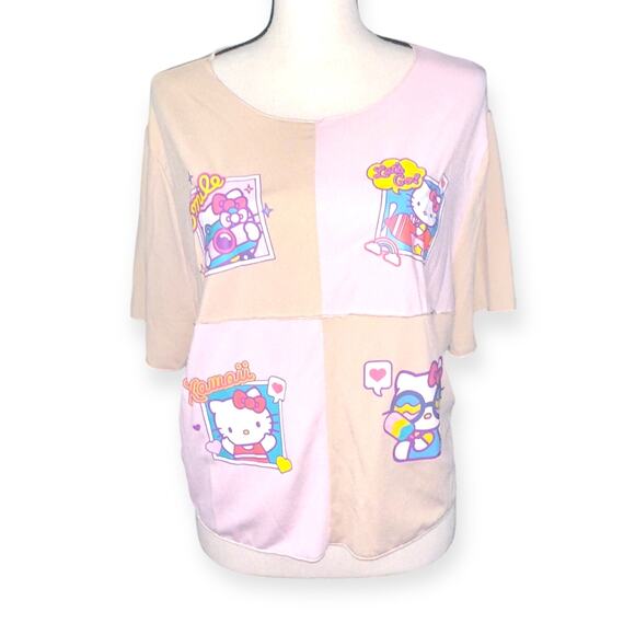 Hello Kitty Crop Shirt - Picture 1 of 7